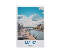 Mainz Germany，Puzzle 1500 Pieces Paper Puzzle Adult Children's Educational Toy Family Decompression Game（57x87cm）-FZ90