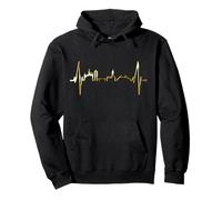 Mainz Skyline Battement de Cœur Allemagne J'aime Mayence Sweat à Capuche