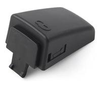 Maioily Poignée de porte extérieure gauche voiture, 1 pièce, capuchon noir côté conducteur