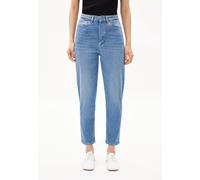 MAIRAA MOM JEAN | Mélange de coton recy omfort Stretch - bleu (25-32)