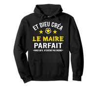 Maire Cadeau drôle Homme Ville Sweat à Capuche