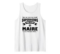 Maire Super héros Cadeau drôle Original Débardeur
