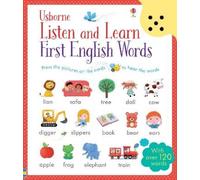 Mairi Mackinnon Sam Taplin Listen and Learn First English Words (Relié)