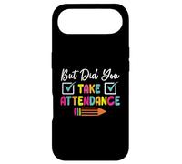 mais Avez-Vous Pris l'assiduité ? Professeur, secrétaire de l'école, équipe Coque pour iPhone Air