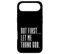mais d'abord, rends-Moi grâce à Dieu, Jésus n'échoue jamais, Christian Coque pour iPhone Air