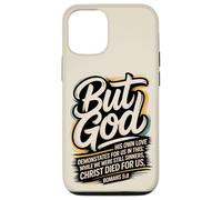 mais Dieu, Alors Que Nous étions Encore pécheurs, Christ est Mort (Romains 5:8) Coque pour iPhone 12/12 Pro