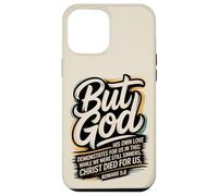 mais Dieu, Alors Que Nous étions Encore pécheurs, Christ est Mort (Romains 5:8) Coque pour iPhone 12 Pro Max