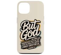 mais Dieu, Alors Que Nous étions Encore pécheurs, Christ est Mort (Romains 5:8) Coque pour iPhone 13