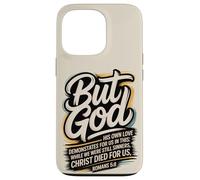 mais Dieu, Alors Que Nous étions Encore pécheurs, Christ est Mort (Romains 5:8) Coque pour iPhone 13 Pro