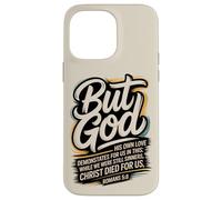mais Dieu, Alors Que Nous étions Encore pécheurs, Christ est Mort (Romains 5:8) Coque pour iPhone 14 Pro Max