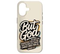 mais Dieu, Alors Que Nous étions Encore pécheurs, Christ est Mort (Romains 5:8) Coque pour iPhone 17