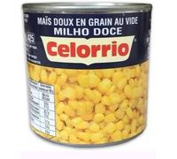 Maïs Doux en Grains au Vide, Grande Boîte 3 kg, Poids Égoutté 1.63 kg, Format Industriel