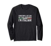 mais Ensuite Je me Souviens Que Je suis Italien Manche Longue