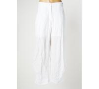 mais il est ou le soleil pantalons femme de couleur blanc
