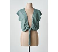 mais il est ou le soleil vestes femme de couleur vert 40