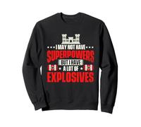 mais J'Ai Beaucoup d'explosifs - Ingénierie de Combat Sweatshirt
