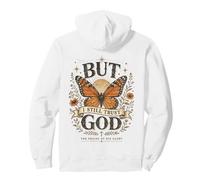 mais J'Ai Toujours Confiance en Dieu, Foi chrétienne, Papillon Sweat à Capuche