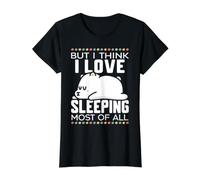 mais Je Pense Que J'aime Dormir Surtout la Sieste de Sleepyhead T-Shirt Graphique avec Valeur