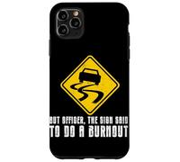 mais L'Agent The Sign disait « Do A Burnout Car Guy Drifting » Coque pour iPhone 11 Pro Max