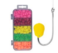 Maïs Leurre de Pêche de Maïs - 200pcs Artificiel Maïs Artificiel 5 Couleurs Leurres de Carpe Flottant Simulation Carpe Appâts de Pêche Appâts Simulations | Multi-usage Extérieur Intérieur Utility