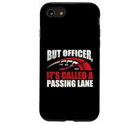mais Officier, ça s'appelle Une Voie de dépassement - Racing Car Guy Coque pour iPhone SE (2020) / 7/8