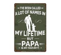 Mais Papa est mon panneau en métal préféré, citations inspirantes pour la maison, le bureau, les accessoires de chambre à coucher, le garage, le bar, le pub, le café, la boutique, la voiture, décorati