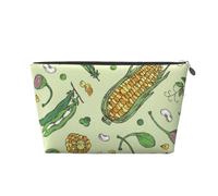 Maïs Pois Gousses Haricots Câpres, Trousse de Toilette Trousse de Maquillage Sac à cosmétiques Trousse de Toilette de Voyage Portable