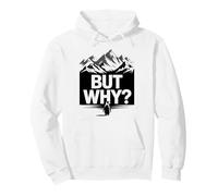 mais Pourquoi Un mème de randonnée Funny Penguin Mountain Sweat à Capuche