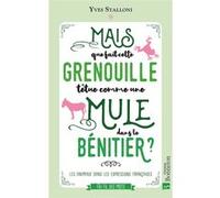 Mais que fait cette grenouille têtue comme une mule dans le bénitier ? Yves Stalloni (Auteur)