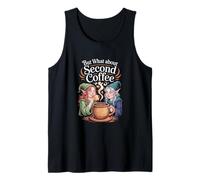 Mais qu'en est-il du deuxième café - café drôle Débardeur