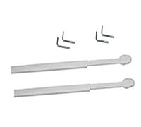 Maisange 2 barres ovales 80-110 Gris