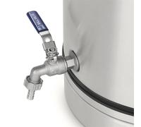 Maischfest Cuve de fermentation 30 litres avec tube - inox 304