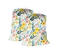 Maishijie Lot de 2 sacs cadeaux géants, pour cadeaux, anniversaire, mariage, Noël, rangement, linge (Spring-M)