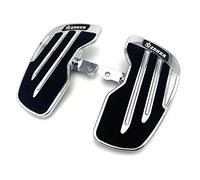 MAISHUSHU pour Harley Touring Road King Softail Dyna Sportster Moto Repose-Pied Plancher Passager Pédale Repose-Pieds Support Repose-Pieds (Color : Chrome)