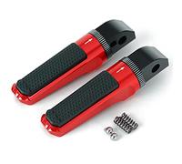 MAISHUSHU pour Triumph Bonneville T100 T120 Daytona 675 R Street Speed Triple R RS Twin Thruxton 1200 R Repose-Pieds Passager Arrière Repose-Pieds Repose-Pieds (Color : Red)