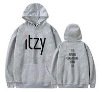 Maisley 2019 Unisex ITZY Sweat à Capuche Kpop ITZY Hoodies Yuna RYUJIN CHAERYEONG LIA YEJI Fans Pull Hoodie Sweatshirt Tops