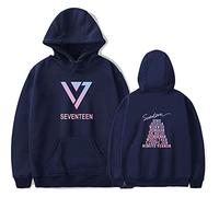 Maisley 2019 Unisex Seventeen Sweat à Capuche Kpop Seventeen Hoodies S.Coups JEONGHAN Joshua Jun Hoshi Wonwoo Woozi DK MINGYU THE8 SEUNGKWAN Vernon Dino Fans Pull Hoodie Sweatshirt Tops
