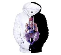 Maisley Hunter × Hunter Hisoka Sweats à Capuche Dessin Cosplay Sweatshirt Mode Décontractée Pullover Sweat Pull Tops
