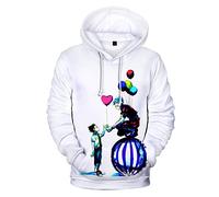 Maisley Hunter × Hunter Hisoka Sweats à Capuche Dessin Cosplay Sweatshirt Mode Décontractée Pullover Sweat Pull Tops