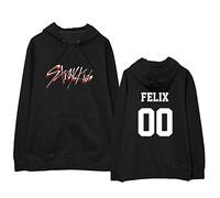 Maisley Stray Kids Sweats à Capuche GO Live Sweatshirts StrayKids Mode Décontractée Pulls Sweat Manches Longues Tops