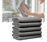 Maisolya Lavette Microfibre Haute Performance - Chiffon de Nettoyage Multi-Surfaces pour Cuisine, Vitres et Miroirs - Lavette Magique Absorbante sans Traces - Lot de 5 Lingettes Réutilisables (1PCS)