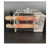 Maison À 2 Tubes avec Zone d'Alimentation pour Fourmis - Nid en Acryl Ant Farm Villa Pet Mania pour Insectes Domestiques (Color : A, Size : 18 Caliber Paving Board)