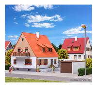 Maison à étage avec garage et Pergola - KIBRI 38748 - HO 1/87