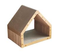 Maison à Griffer Chat Lit à griffer interactif pour jeux d'animaux de | Tapis griffoir pour chatons Pour , se prélasser, grimper, à la maison, en dortoir, en appartement ou à l'extérieur