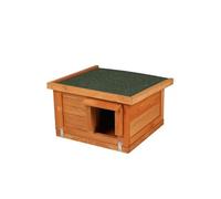 - Maison à hérisson en bois naturel