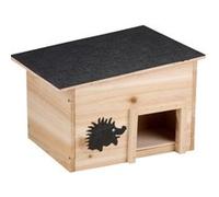Lifetime Garden – Maison pour hérisson – Bois FSC 100% – H33 x L27,2 x l7,5 cm – Brun