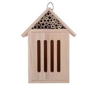 Maison à Insectes Décorative en Bois pour Jardin Extérieur, Observation | Maison D'abeilles Maçonnes, Hôtels de Jardin, Nidification pour Lépidoptères et Bêtes à Bon Dieu, Entretien Facile