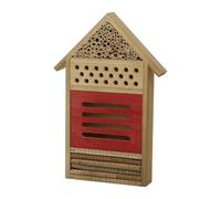 Maison à insectes en bois à suspendre - Hôtel à insectes - Abeille - Coccinelle - Habitat bénéfique pour l'extérieur - Jardin - ferme
