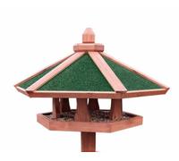 Maison à oiseaux ø 65 × 46 cm/1,45 m brun