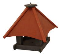 Nichoir Henry avec Support en pin certifié FSC 31 x 31 x 32 cm